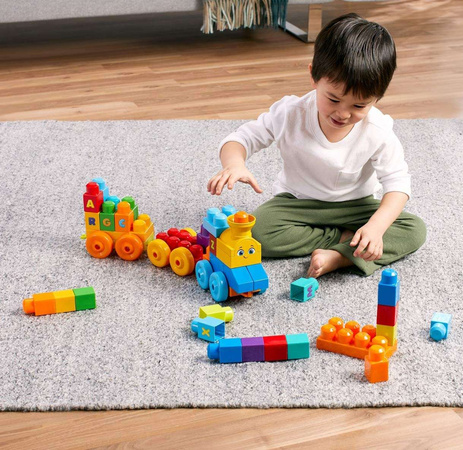 Mega Bloks ABC Zug mit Sound Bloks mit Buchstaben