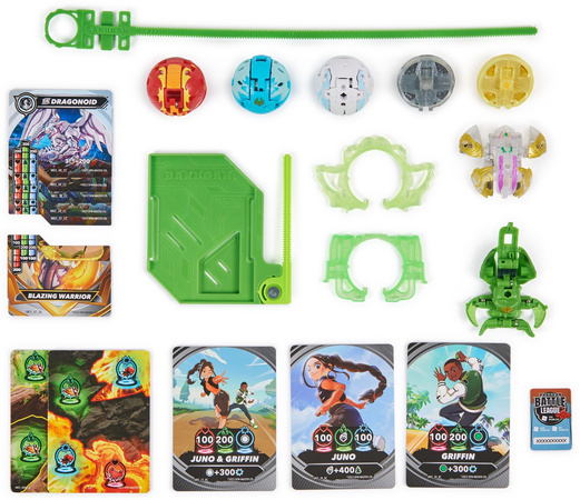 Bakugan Battle Pack Strategie Spiel + Spezialangriff Octogan Spezialangriff Spidra Figuren