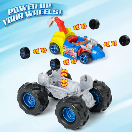 T-Racers Power Trucks Turbo Digger 2-in-1 Fahrzeug-Set