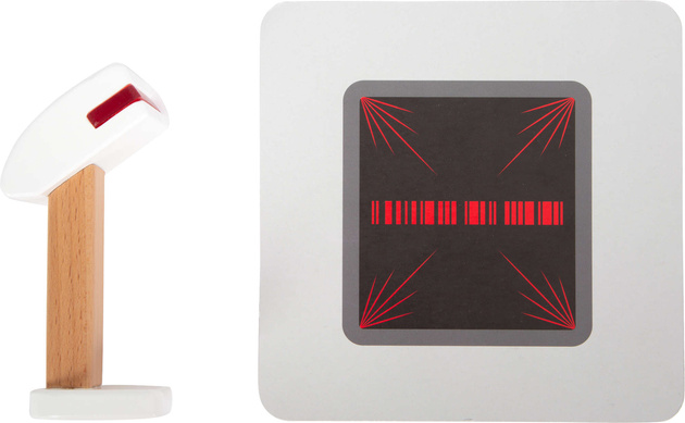 Hölzerne fiskalische Registrierkasse mit Taschenrechner Small Foot