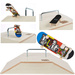 Tech Deck Shred Pyramiden Set Holzrampenset + Zubehör mit Metallschiene