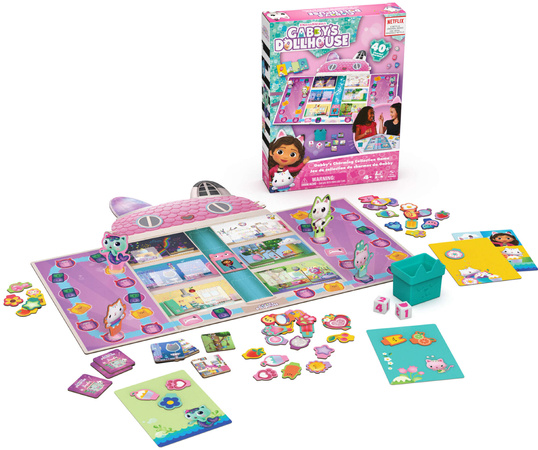 Gabi's Cat's House Soziales Brettspiel Talismane sammeln