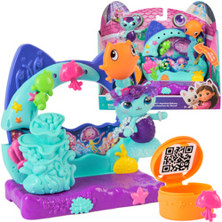 Gabby's Dollhouse the Kinofilm Balkon-Set mit Aquarium Meerjungfrau Figur + Zubehör Gabby's Dollhouse the Kinofilm