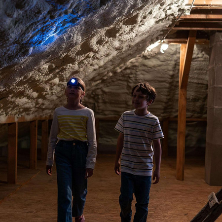 Kinder-Stirnlampe LED-Taschenlampe Bosch mini Klein 8758