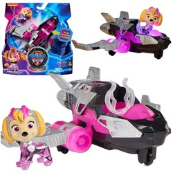 Paw Patrol The Mighty Kinofilm Big Kinofilm Skye Figurenset rosa Jet Fahrzeug Sound Licht