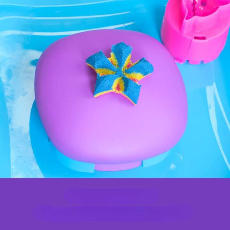 Kinetic Sand Kunststoff Kinetic Sand Set Squish Motion Koffer 3 Sande + Zubehör