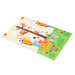 HUMBI Spielmatte Baby, Krabbelmatte, XPE Schaumstoff, Doppelseitig, Flatbar, Wasserdicht, Extra Größe, Teppich Babymatte, Rutschfest, 120x180 Giraffe Tiere
