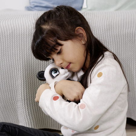 Pamper Petz Pando Interaktive Figur trinkt Pipi + Zubehör Diaper Gang