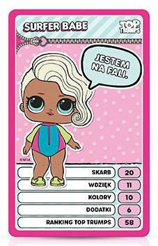Winning Moves Kartenspiel Top Trumps L.O.L. Überraschung! LOL(L.O.L.) Überraschen Sie