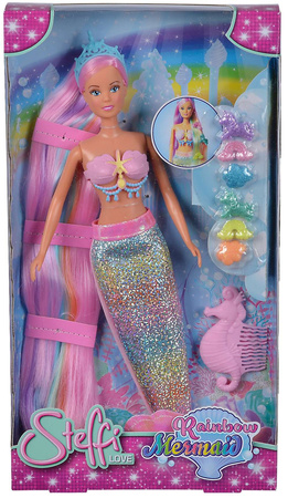 Steffi Love Fashion Puppen Set Steffi Regenbogen Meerjungfrau + Zubehör