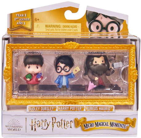 Harry Potter Micro Magical Moments Figurenset Harry, Hagrid, Dudley + Zubehör