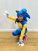 Kostium dla dzieci Deluxe Prime Sonic the Hedgehog Strój karnawałowy 4-6 lat