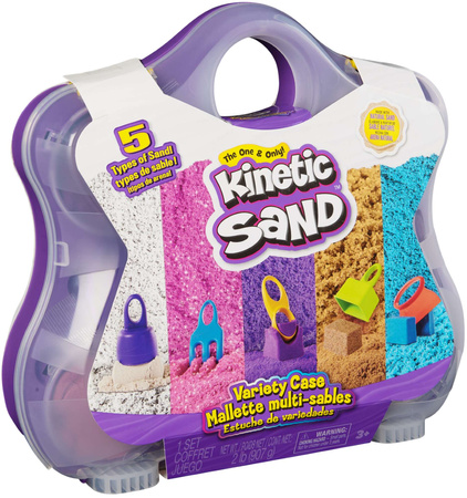 Kinetic Sand Kunststoff Kinetic Sand Set Karton mit 5 Sanden