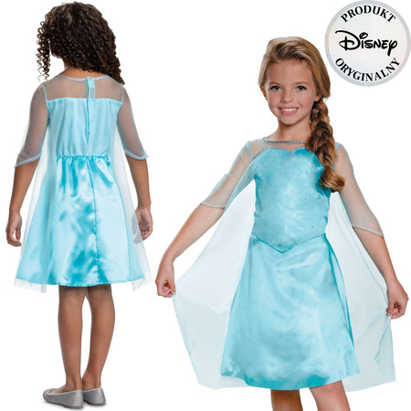 Disney Karnevalskostüm Die Eiskönigin Elsa Gefrorene Prinzessin 94-109 cm (3-4 Jahre)