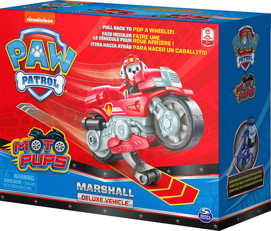 Paw Patrol Moto Pups Marshall Figur und Motorrad deluxe Spin Master