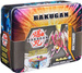 Bakugan Box Zinn Baku-Tin + 2 Figuren und Sectanoid Karten
