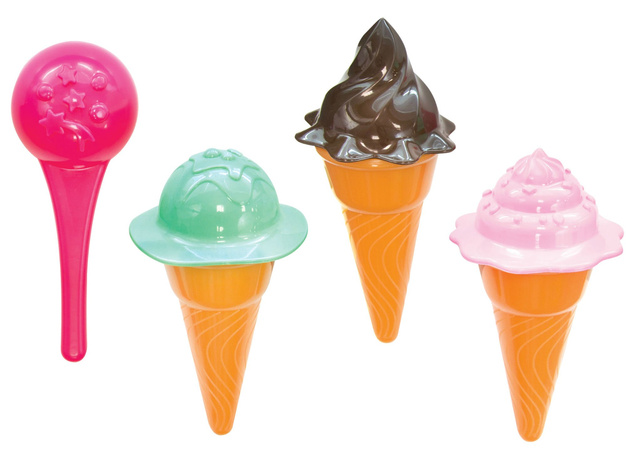 Mochtoys Eiskremkübel für Sandkasten Sandkübel