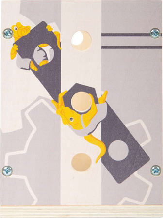 Kleiner Fuß Werkzeugkasten aus Holz 24 Artikel