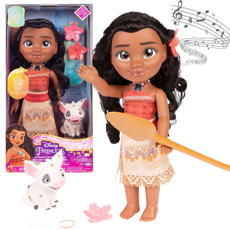 Disney Interactive Gesangspuppe Vaiana Moana 35 cm und Zubehör 