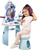 Disney Gefrorene Eiskönigin Toilette mit Hocker und Spiegel 2in1 + 10 Zubehör