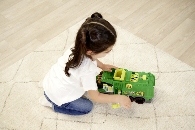 Fahrzeug Interaktiver Recycling-Müllwagen Licht Sound