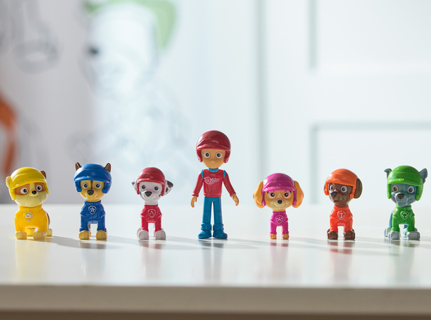 Paw Patrol 7in1 Rescue Wheels Figurenset Ryder und die Welpen