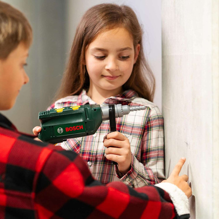 Bosch Kinder-Schlagbohrmaschine mit Ton und Drehbohrer Klein 8410