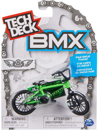 Tech Deck kleine Fingerbike BMX Mini Fahrrad Kit grün SE Bikes + Aufkleber