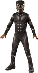 Marvel Black Panther Karnevalskostüm Black Panther Kostüm 128-134 cm (8-10 Jahre)