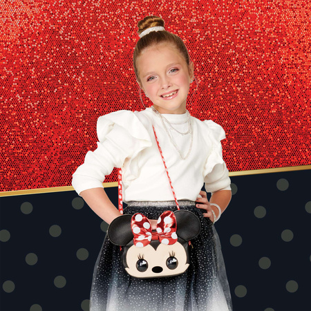 Purse Pets Disney Minnie Maus// Minnie Mouse Spin Master Interaktive schwarze Tasche mit beweglichen Augen
