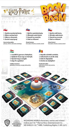 Harry Potter Familien-Brettspiel Boom Boom Trefl