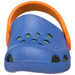 Crocs Kids Electro Sea Blue Lime Blaugrüne Flip-Flops für Kinder