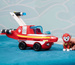 Spin Master Paw Patrol Aqua Pups Delphin-Fahrzeugset mit Marshall-Figur