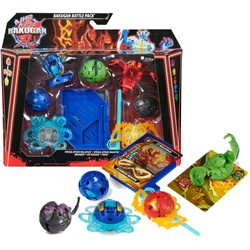 Bakugan Battle Pack Special Attack Nillious und Mantid + Bruiser Octogan Trox Figuren