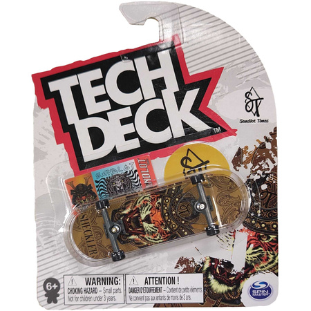 Tech Deck Fingerboard Skateboard Sandlot Times Tigger + Aufkleber