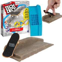 Tech Deck DIY Conrete Wiederverwendbare Betonrampe + Griffbrett