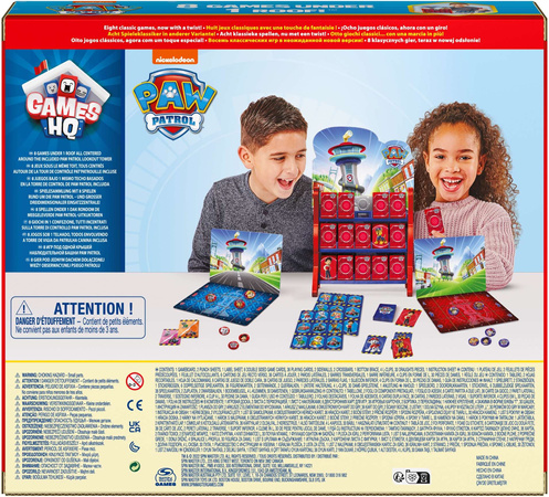 Paw Patrol großes Set mit 8 Brettspielen