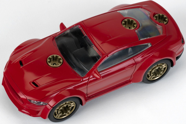 Ford Mustang GT Tuning Kit Auto mit Schraubenzieher Klein