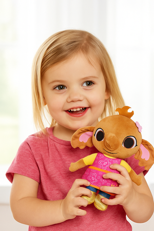 Bing Plüschmaskottchen Sula spricht Polnisch 23 cm