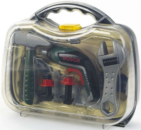 Bosch-Koffer mit Werkzeug und Schraubendreher Ixolino II Klein
