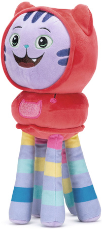 Gabi Maskottchen DJ Catnip kuschelig weich Catnip bunt Plüsch 25cm Gabby's Dollhouse