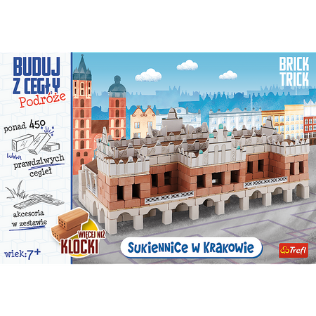 Trefl Bauen mit Bricks Travel 61386 Stoffhalle