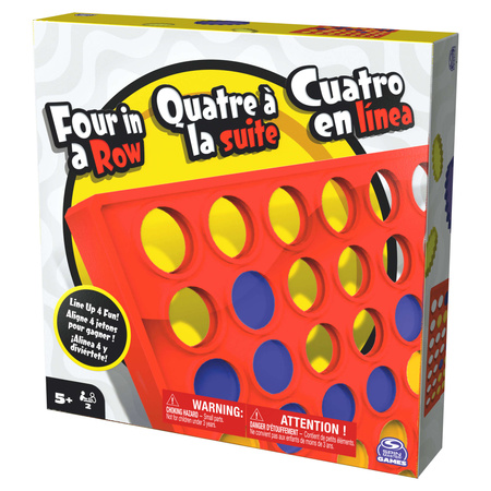 Vier in einer Reihe Puzzle soziales Familienspiel classic 4 in a row