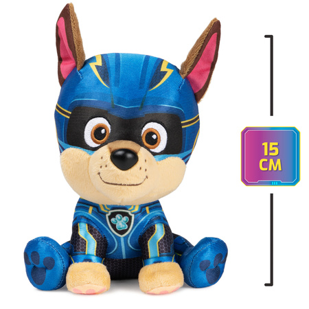 Paw Patrol The Movie 2 Maskottchen Chase Plüsch weich kuschelig Hund 17 cm