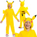 Pokemon Pikachu Karnevalskostüm gelb Verkleidung Kigurumi 127-136 cm (7-8 Jahre)