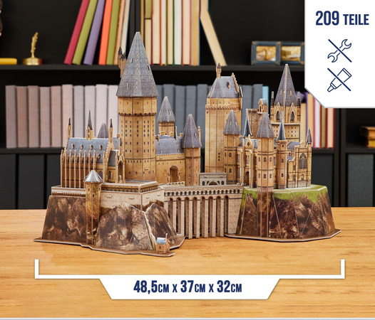 Puzzle 4D Build Harry Potter Hogwarts Castle 3D Modell zum Zusammenbauen