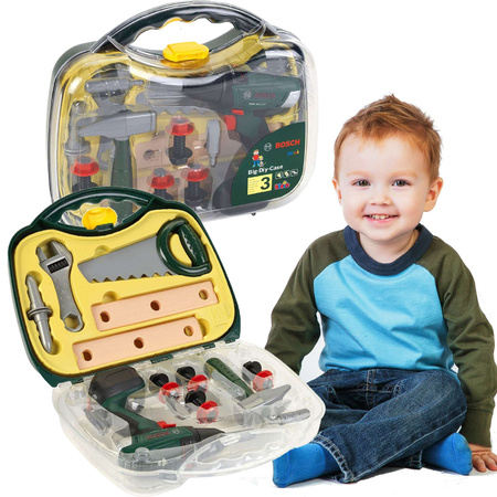 Klein Bosch Koffer mit Schraubendreher und Zubehör