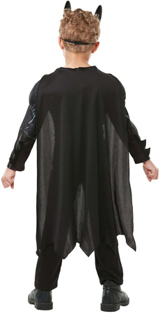 DC Comics Batman Karnevalskostüm schwarz Verkleidung 110-116 cm (5-6 Jahre)