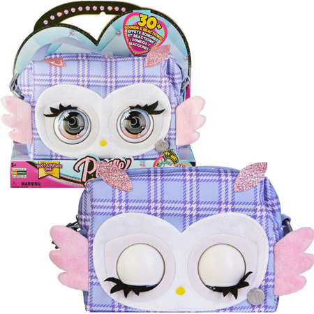 Purse Pets Hoot Couture Owl Interaktive Handtasche mit Augen Sound