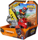Paw Patrol Rubble Charger Baufahrzeug Roter Heppo Grabber mit Figur 6cm